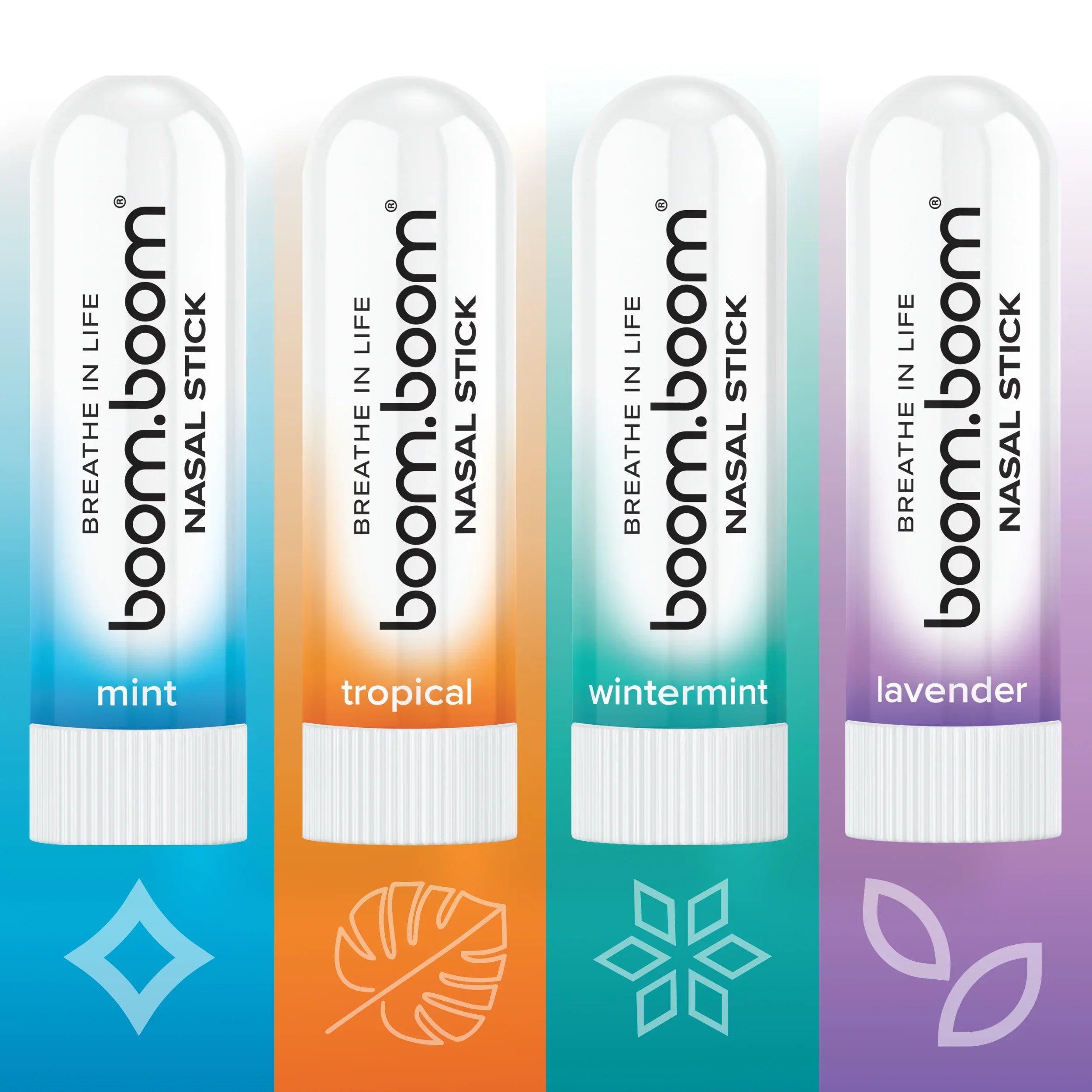 Nasal Stick Vapor Flow Technology | Better Breathing + Natural Focus | Cool Refreshing Sensation | Premium Essential Oils + Menthol Inhaler
